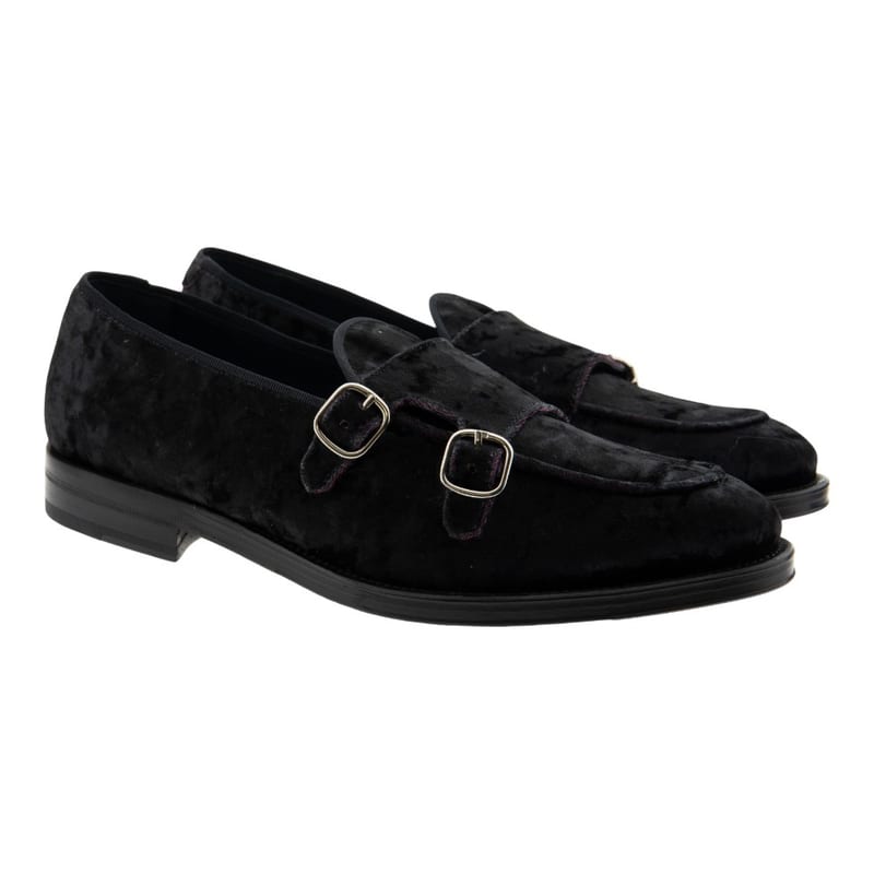 CALCE 2 hebillas negro