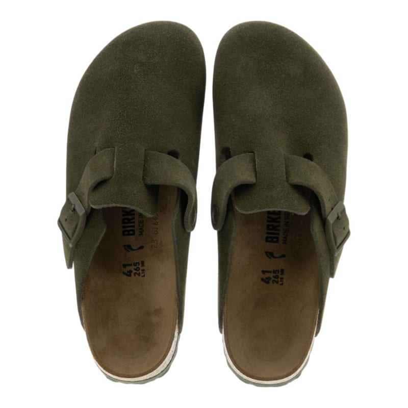 BIRKENSTOCK zueco kaki - detalle