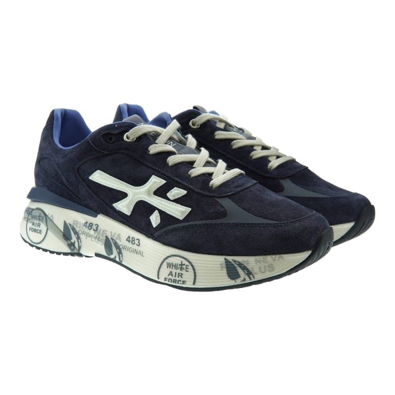 PREMIATA deportivas azul